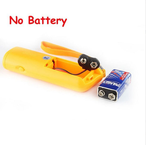 Boxed Battery-free Ultrasonic Dog Dispeller Dog Trainer Barking Dog Flashlight